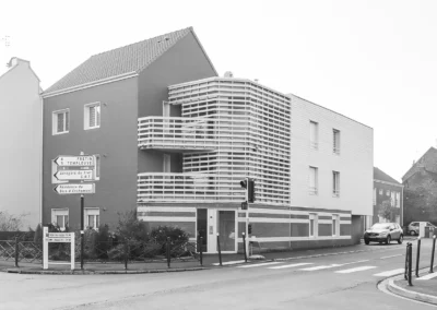 8 logements collectifs, Lesquin