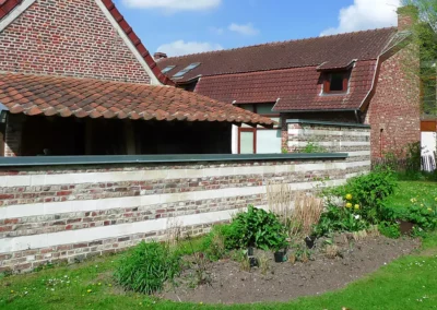 Rénovation d’une cour de ferme, Templeuve