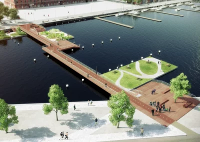 Création d’une passerelle piéton – cycles, Dunkerque
