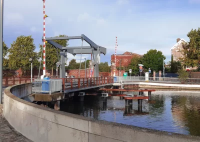 Remplacement Pont Mobile, Bois Blanc Lille