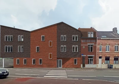 9 Logements collectifs, Quesnoy-sur-Deûle